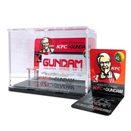 รุ่นพิเศษร่วมกันของ Gundam เรียกว่า เอ็มทีบี รุ่นพิเศษร่วมกันของ KFC ของเล่นสำหรับทานอาหาร กล่องของเ