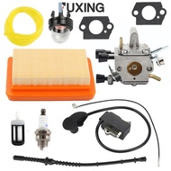 FUXING ชุดคาร์บูเรเตอร์ปะเก็นคาร์บูเรเตอร์สำหรับ STIHL FS120ชุด FS300 FS250ใหม่เอี่ยม