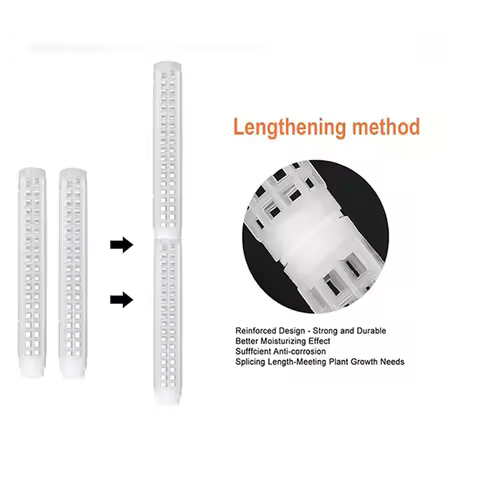 Plastic Moss Pole, Extended To 25Inch, Sphagnum Moss Is Included In The Plant Pole, Moss Pole For Pl