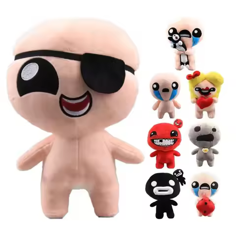 Game The Binding of Isaac Plush Toys Afterbirth Rebirth Plushie Cartoon ISAAC Soft Stuffed Dolls Kid