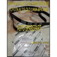 TOYOTA FAN VAN V BELT FANTALI 6PK1890 OLD ALTISTOYOTA 6PK-1890 