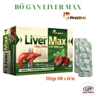 Giải độc gan mát gan LIVER MAX hộp 60 viên giúp bảo vệ và tăng cường chức năng gan