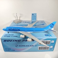 SQ Wings L2179 1: 200 Korean Airlines B747-8 HL7638 New Painted Alloy Model