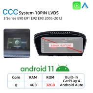 [tmft53] Android 12 8+128GB CarPlay For BMW 3 5 Series E60 E61 E62 E63 E90 E91 E92 GPS Car Multimedi