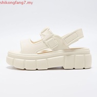 【New Arrival】UTUNE Womens Sandals Two Strip Sandal Casual Soft Thick Sole Non-Slip Flat Beach Shoes