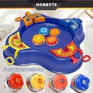 Luminous Battle Gyro Spinner Alloy Duel Top with Sparkle Light