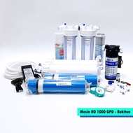 ELIM Filter - Paket Mesin RO 1000Gpd - Maksimal 200 Galon per Hari - Siap Produksi