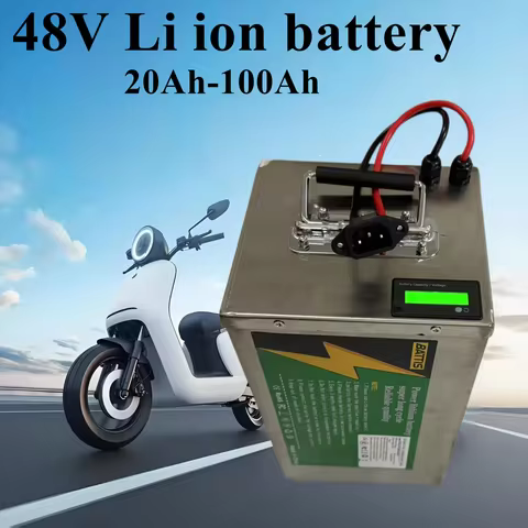 48V 100Ah 80Ah 70Ah 60Ah 50Ah 40Ah 30Ah 20Ah Lithium Ion Battery for 1kw 2kw 3kw 4kw 5kw vehicles Ho