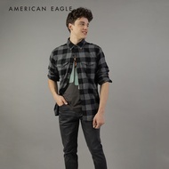 American Eagle Super Soft Flannel Shirt เสื้อเชิ้ต ผู้ชาย ผ้าแฟลนเนล (EMSH 015-2202-063)