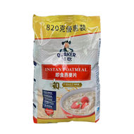 【1包】桂格袋裝即食燕麥片(紅色) (820克）（4891034053935）