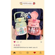 CHILDREN'S DRINKING BOTTLE + 2D STICKER 3D/