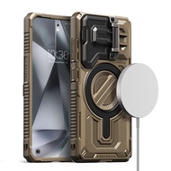 VRS DESIGN Terra Guard Ultimate [Magnetic] Phone Case for Samsung Galaxy S24 Premium Sturdy Fully Co