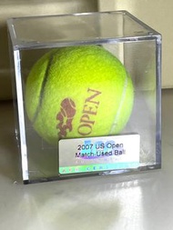 🔥 罕 私人珍藏 2007 Ace Authentic US Open  Match-Used Tennis Ball Sealed Wilson 1 cube 2007年 最精彩 美國網球公開賽 參
