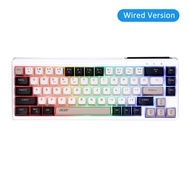 《830》Acer 2.4g Wireless Keyboard With 67 Keys Rechargeable Rgb Backlight Silent Office Games Bluetoo
