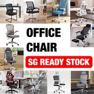 [Ready Stock]Ergonomic Office Chair Computer Desk Chairs Mesh Home Office Desk Chairs with Lumbar Su