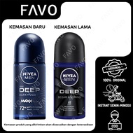 Deodorant Roll On - Nivea Men Deep  - 50 mL