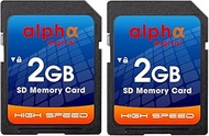 2GB SD Card [Twin Pack] for NIKON Coolpix S7000, S6900, P530 P600, A10 A300 W100 W300 A900 B500 B700