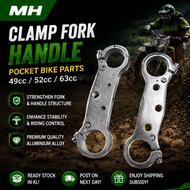 Clamp Fork Handle For Pocket Bike Goped Mini Bike Dirt Bike Scrambler 49cc 52cc 63cc