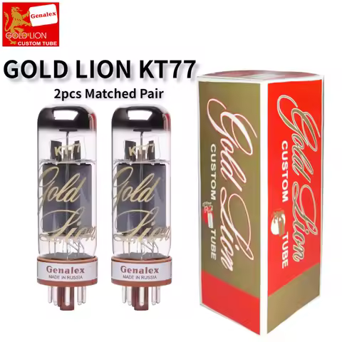 GOLD LION KT77 Electronic Tube Replacement KT77/EL34/6CA7/KT66/KT88/5881 Vacuum Tube Amplifier Audio