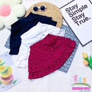 CV222 - Cute Formal 2-Layer Pleated Girls Skirt with Chips Pants for Children 10-27kg