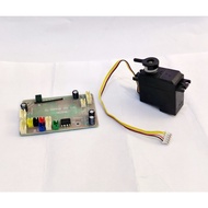 Part HUINA 1501 rc diecast truck SCANIA board DL-HN501A-1RX-2.4G DL21185 servo 5 wire gearbox motor