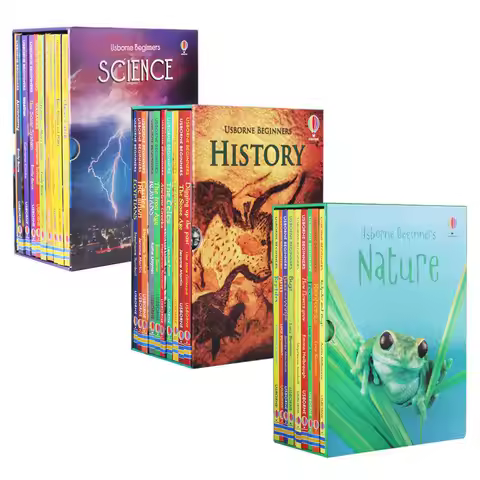 10 Books/Set paperback Usborne Beginners Science Children Interesting Science Book Kids Students Eng