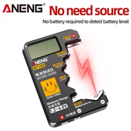 BT189 Universal Battery Voltage Tester ANENG Digital LCD Detector 1.2-4.8V Fits AA AAA 9V 10440 Coin