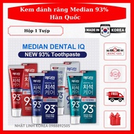 Median 93% Korean toothpaste Date new