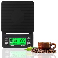Drip Coffee Scale With Timer Portable Electronic Digital Kitchen Scale High Precision LCD Electronic