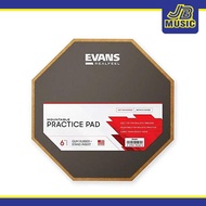 Evans - RealFeel 6′′ 1-Sided Standard Practice Pad (RF6GM)(Drum Equipments)(Practice Pad)