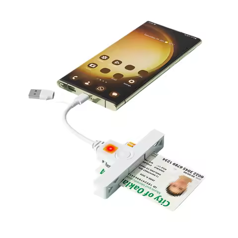 USB-C Fold CAC Reader SIM Cloner Tax Declaration IC/ID/Bank Card Readers Folding Tax Payment Cards R