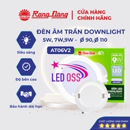 [GENUINE] 7W Ceiling Light, Rang Dong - - Model: D AT06