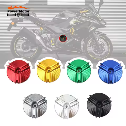 Motorcycle Engine Oil Filler Cover Cap For Kawasaki Z125 Z400 Z650 Z800 Z900 Z1000 Z1000R Z1000SX Z9