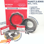 (PROMO) 1 SET KOMPLIT PAKET SUPRA FIT LAMA BARU LAGENDA REVO BLADE LAMA / KAMPAS GANDA KFL + MANGKOK
