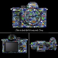 3M Skin Sticker Sony Camera Sticker A7/A72/A7R3/A7R4/A7R5 | Sharp Print, CNC Die Cut, Waterproof, An