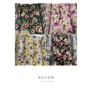 Latest floral viscose rayon fabric, premium viscose rayon fabric