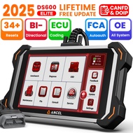 【 Local Stock】ANCEL DS600 Elite OBD2 Scanner with 34+Reset Bidirectional ECU Coding Oil EPB BMS CAN-