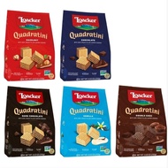 Loacker Quadratini Wafer (250g) Double Choc / Napolitaner / Chocolate NATIONWIDE DELIVERY