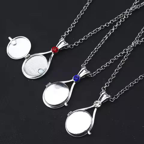 TV Show H2O Just Add Water Cosplay Necklace Mermaid Locket Pendant Necklace For Women Men Choker Jew