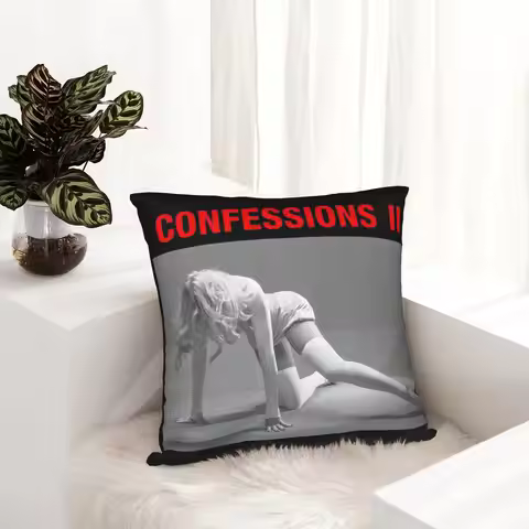 Singer Madonnas Confessions II Pillowcase Double-sided Printing Polyester Cushion Cover Decorative T