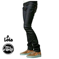 Original Lois Men's Slim Fit Selvage Jeans S15-20002 Dark Blue