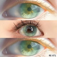 1 pair of color  contact lenses eye diameter14.2MM  power 0-8 degrees