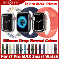 Silicone Strap i7 Pro Max Smart Watch 44mm Silicone Strap Replacement Sport Strap Rubber Wristband S