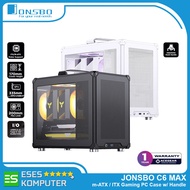 JONSBO C6 MAX Case | M-ATX ITX Gaming PC Casing with Adjustable Handle
