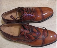 全新正品 Gucci 真皮鞋