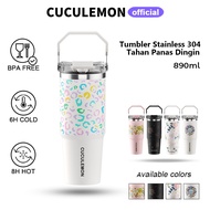TERMOS Cuculemon Tumbler Stainless steel 890ML Thermos Water Pansa Portable Bottle Cartoon Design Dr