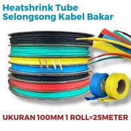 Heatshrink D-100mm 1 ROLL Heat Shrink Tubing Burn Cable Sleeve
