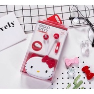[L-17] Headset Earphone Karakter HELLO KITTY / Earphone + Wadah Earphone HELLO KITTY Lucu Unik Imut
