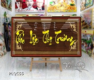 Tranh Tài Lộc Phúc Phúc Lộc Thọ Trường tráng gương treo tường PLQC55