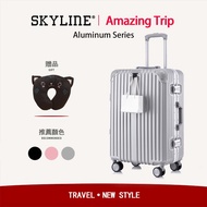 Aluminum Luggage Travel Bag Suitcase Hand Carry Luggage